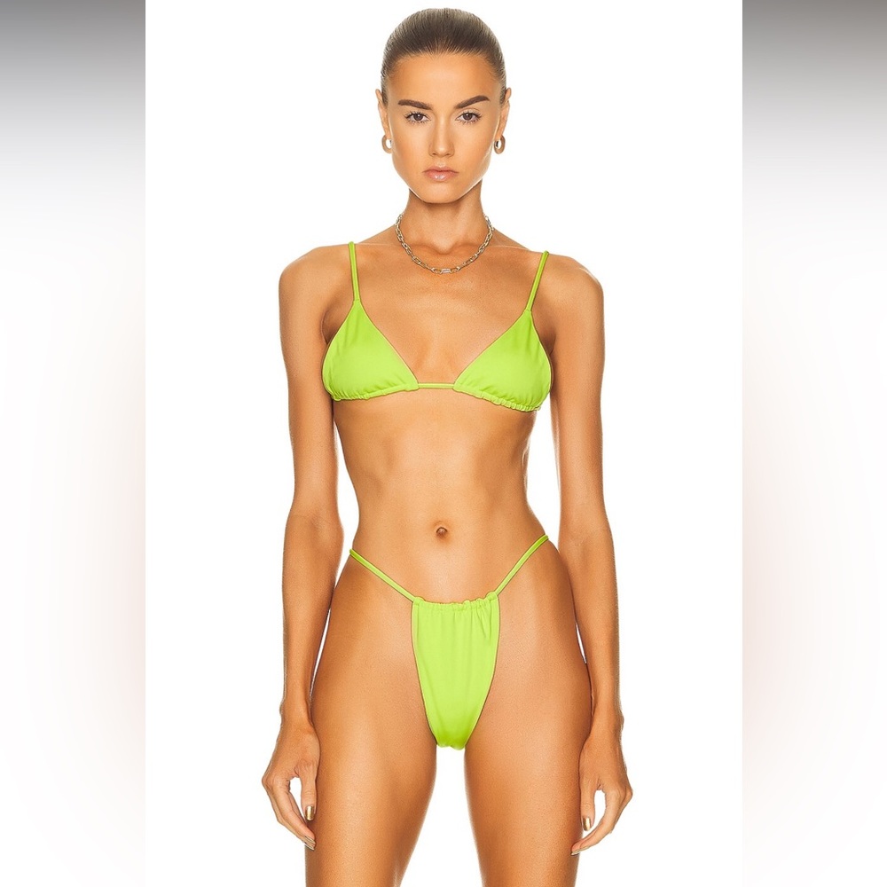 AEXAE Gathered Bikini Top